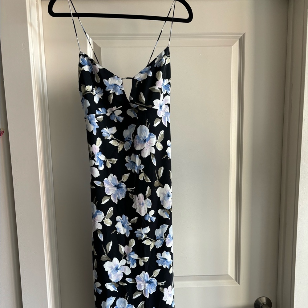 Abercrombie floral midi dress
